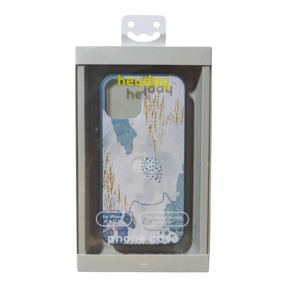 F2. Heyday Antimicrobial Case‎ For Apple iPhone 12/12 Pro - Abstract Botanical
